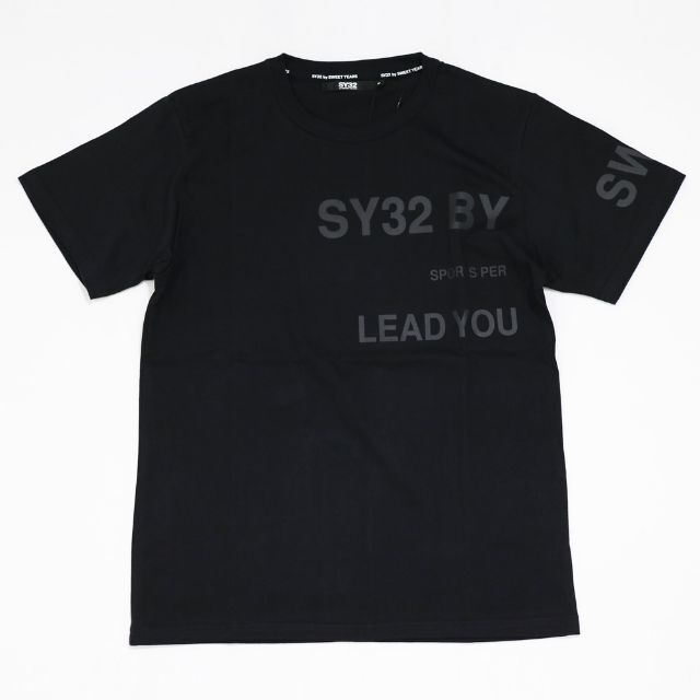 新品☆【SY32 by SWEETYEARS】AROUND LOGO TEE