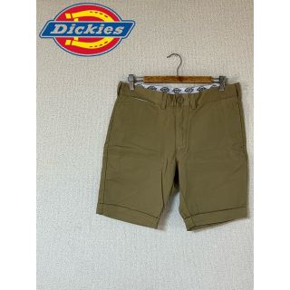 ディッキーズ(Dickies)のディッキーズ　ハーフパンツ　カーキ　ベージュ　30インチ(ショートパンツ)