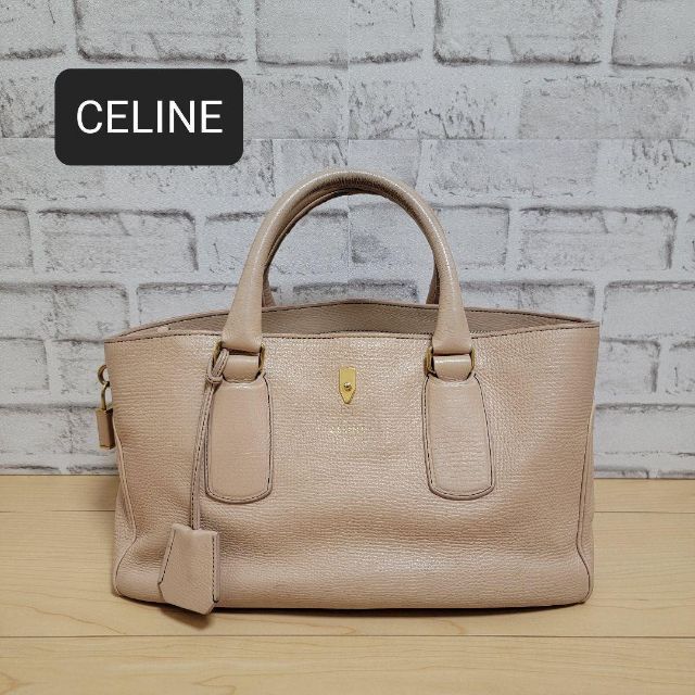 CELINE☆レザーブギーバッグ