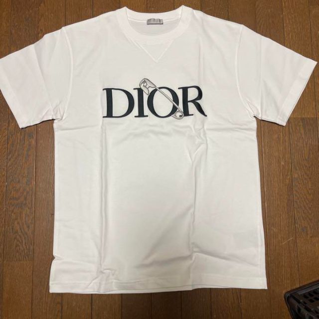 Christian Dior - DIOR 安全ピンTシャツ Lサイズ 2色セットの通販 by
