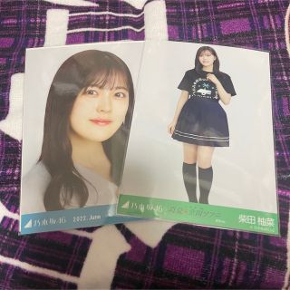 ノギザカフォーティーシックス(乃木坂46)の柴田柚菜　生写真(アイドルグッズ)