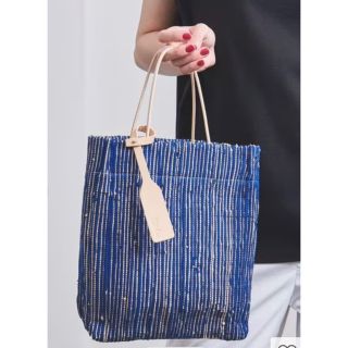 アローズ(UNITED ARROWS) トートバッグ(レディース)(ブルー・ネイビー