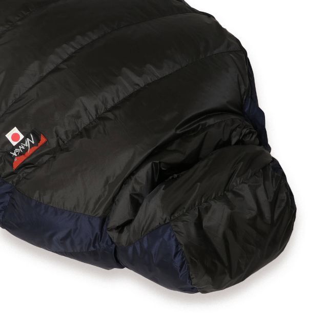 NANGA - 新品 NANGA オーロラ ライト 600DX ダウン シュラフ 寝袋 黒の