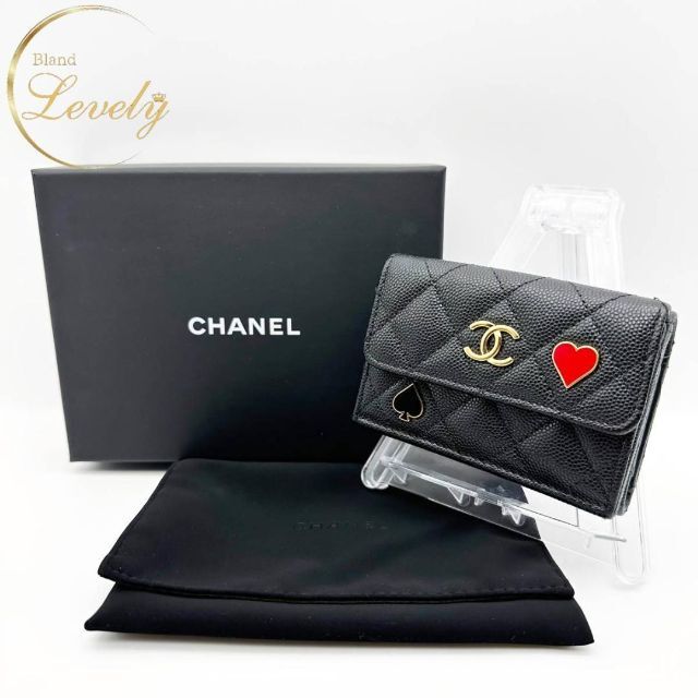 即納!最大半額! CHANEL シャネル マトラッセ キャビアスキン
