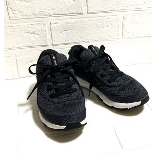 リーボック(Reebok)のReebok グレー×ブラック22.5cm(スニーカー)