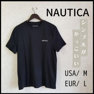 ノーティカ(NAUTICA)のノーティカ NAUTICA ワンポイントロゴ ショートスリーブ Tシャツ 黒 S(Tシャツ/カットソー(半袖/袖なし))