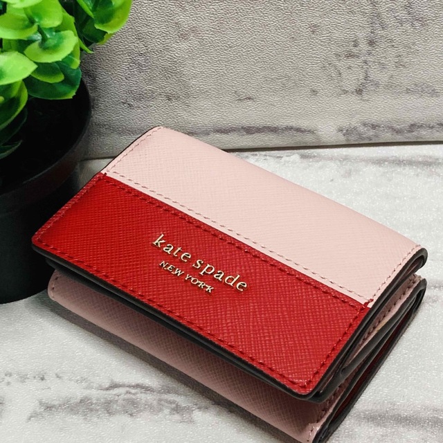 kate spade new york - ケイトスペード 財布 ミニ コンパクト 三つ折り