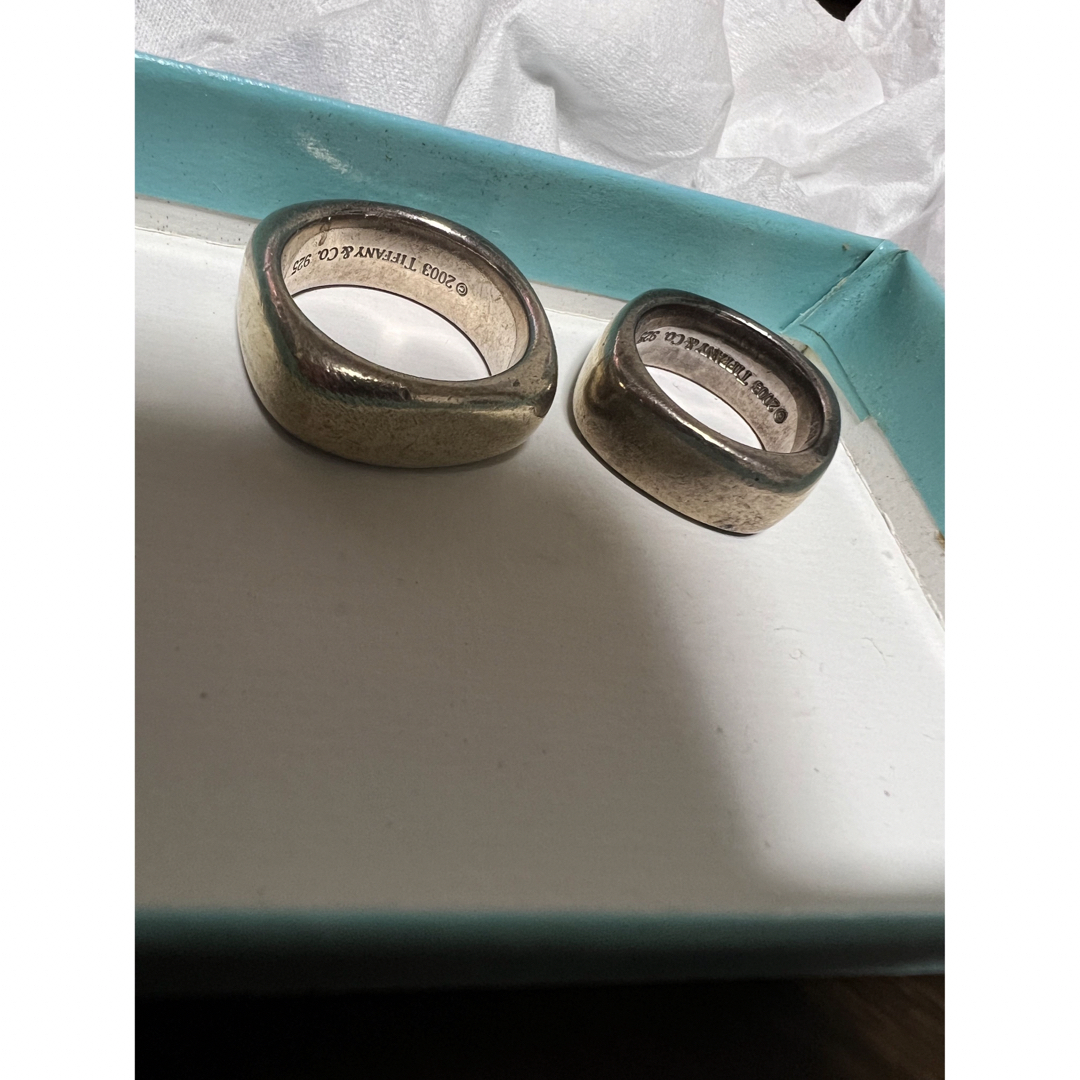 Tiffany & Co. - ちゃー様専用!Tiffany&co.ペアリングAg925の通販 by