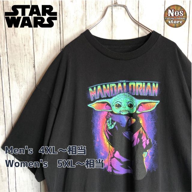 【キャラクター】スターウォーズ マンダロリアン 半袖Tシャツ メキシコ製