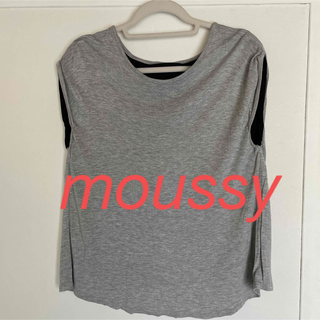 マウジー(moussy)のmoussy トップス(カットソー(半袖/袖なし))
