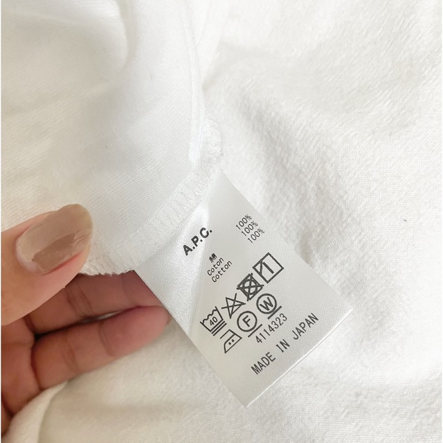 A.P.C(アーペーセー)のAPC 半袖Tシャツ レディースのトップス(Tシャツ(半袖/袖なし))の商品写真