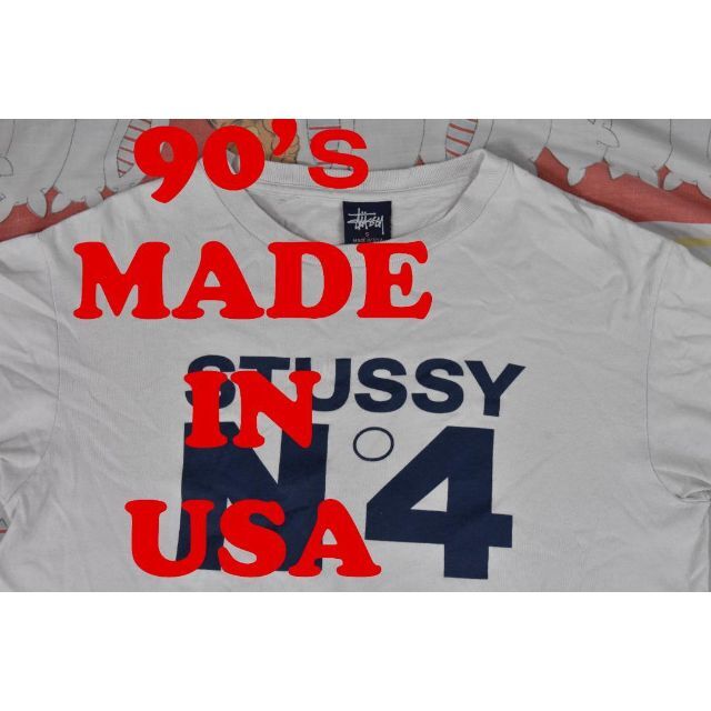 old stussy 90s tシャツ USA製　L