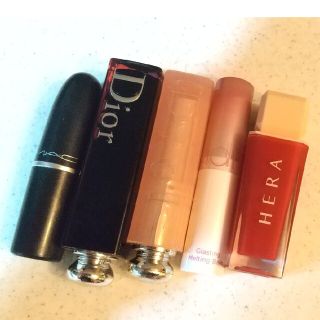 ディオール(Dior)の口紅Dior MAC ロムアンド HERA 5本セット(口紅)