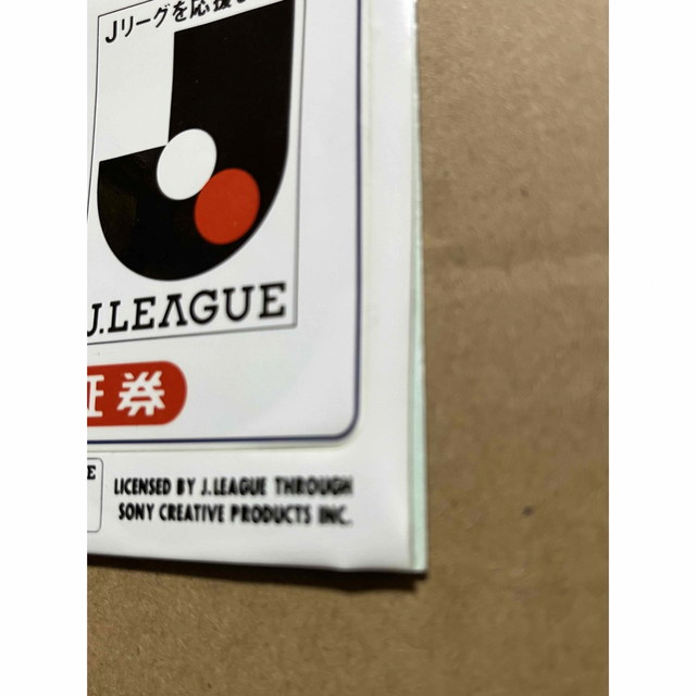 古いＪリーググッズ　メモ帳　クリアファイル　ステッカー・シール　非売品 スポーツ/アウトドアのサッカー/フットサル(記念品/関連グッズ)の商品写真