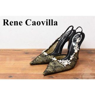 新品　レネカオヴィラ　RENE CAOVILLA パンプス