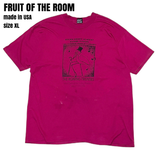 フルーツオブザルーム(FRUIT OF THE LOOM)の＊6715 90s フルーツオブザルーム　USA製　黒タグ　Tシャツ(Tシャツ/カットソー(半袖/袖なし))