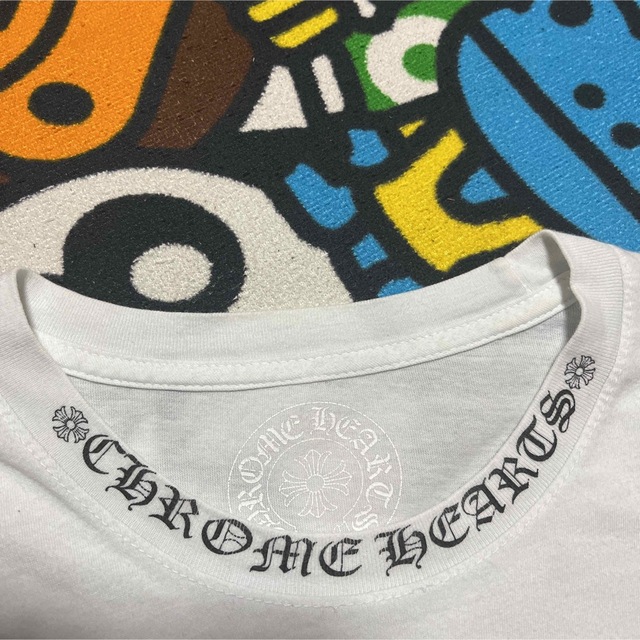 CHROME HEARTS Neck Logo tシャツ XL ホースシュー