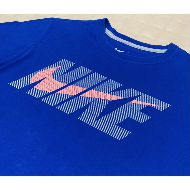 NIKE(ナイキ)のナイキ Tシャツ ブルー 日本 L サイズ(US Mサイズ) レディースXL メンズのトップス(Tシャツ/カットソー(半袖/袖なし))の商品写真