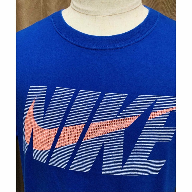 NIKE(ナイキ)のナイキ Tシャツ ブルー 日本 L サイズ(US Mサイズ) レディースXL メンズのトップス(Tシャツ/カットソー(半袖/袖なし))の商品写真