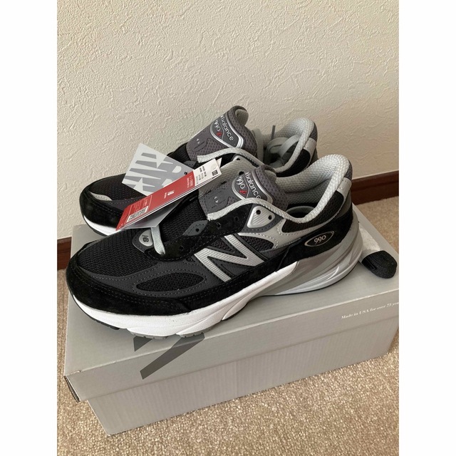 New Balance(ニューバランス)のNew Balance 990V6 Black ブラック　24cm レディースの靴/シューズ(スニーカー)の商品写真