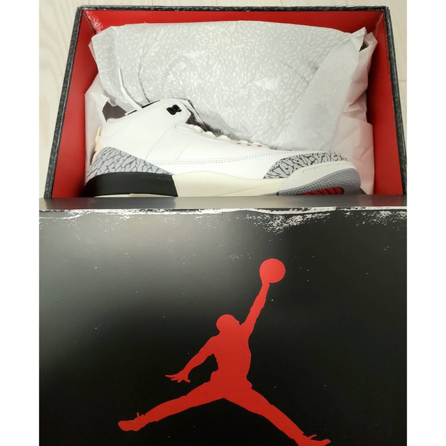 Jordan Brand（NIKE）(ジョーダン)の早い者勝ち!エアジョーダン3レトロWhite Cement Reimagined メンズの靴/シューズ(スニーカー)の商品写真