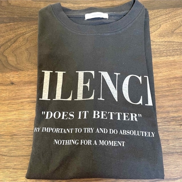 ジャーナルスタンダード　SILENCE ロゴTシャツ