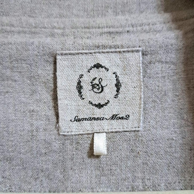 SM2(サマンサモスモス)のsm2 サマンサモスモス 麻混 トレンチコート レディースのジャケット/アウター(トレンチコート)の商品写真