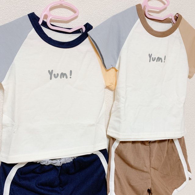 ★セットアップ★Tシャツ★カットソー★パンツ★韓国★100 キッズ/ベビー/マタニティのキッズ服男の子用(90cm~)(Tシャツ/カットソー)の商品写真