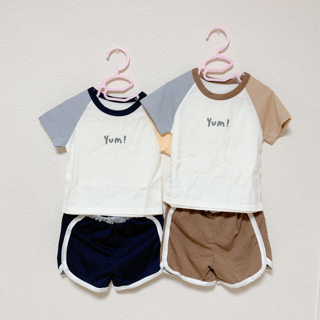 ★セットアップ★Tシャツ★カットソー★パンツ★韓国★100 キッズ/ベビー/マタニティのキッズ服男の子用(90cm~)(Tシャツ/カットソー)の商品写真