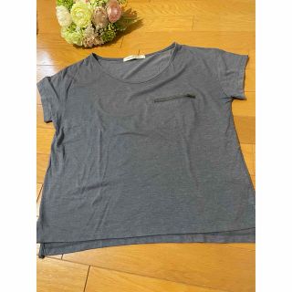 ユナイテッドアローズグリーンレーベルリラクシング(UNITED ARROWS green label relaxing)のユナイテッドアローズ　green label relaxing グレー　Tシャツ(Tシャツ(半袖/袖なし))