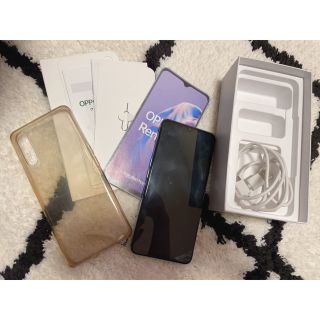 美品　OPPO Reno3 A White128GB(スマートフォン本体)