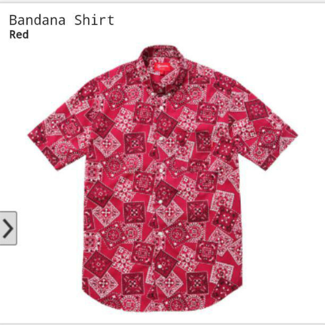 Supreme 15ss Bandana shirt シュプリーム キムタクのサムネイル