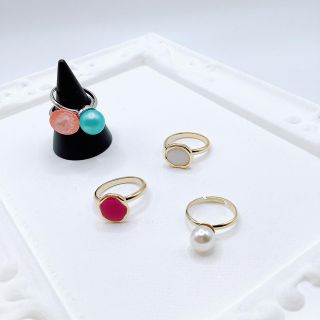 ターコイズパールシルバーリング💍(リング)