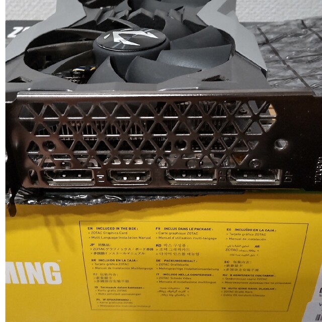 ZT-T20600F-10MZOTAC RTX 2060 6GB