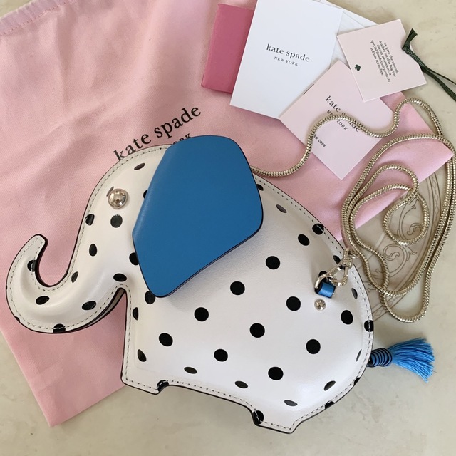 ケイトスペード Kate Spade エレファントショルダークラッチバック 象