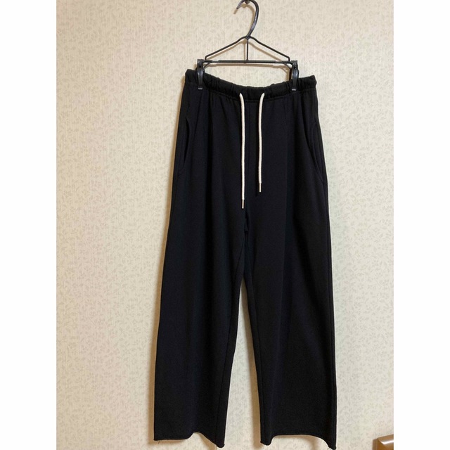 ok.soon  cotton sweat pants  ブラック レディースのパンツ(カジュアルパンツ)の商品写真