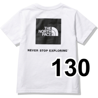 ザノースフェイス(THE NORTH FACE)の【130】ホワイト★ノースフェイス★キッズ Tシャツ NTJ32255(Tシャツ/カットソー)