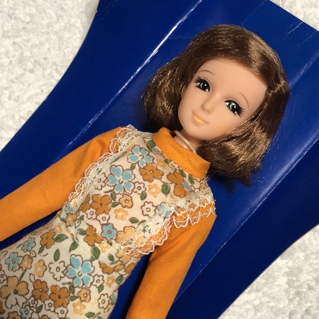 低反発 腰用 当時物 1976年 初代リカちゃんママ『中期』【ミント