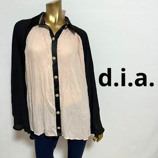 ダイア(d.i.a)の【2526】d.i.a. バタフライ袖 長袖シャツ F(シャツ/ブラウス(長袖/七分))