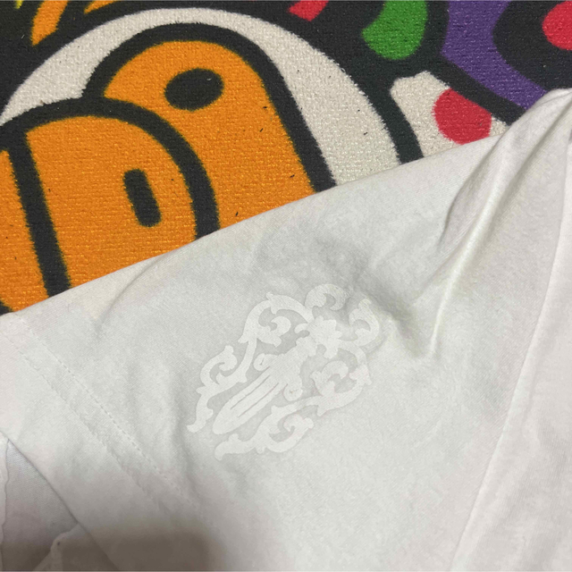 CHROME HEARTS セメタリークロス　ホースシュー　tシャツ XL 白Tシャツ/カットソー(半袖/袖なし)