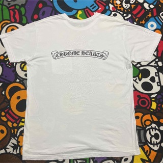 クロムハーツ(Chrome Hearts)のCHROME HEARTS セメタリークロス　ホースシュー　tシャツ XL 白(Tシャツ/カットソー(半袖/袖なし))