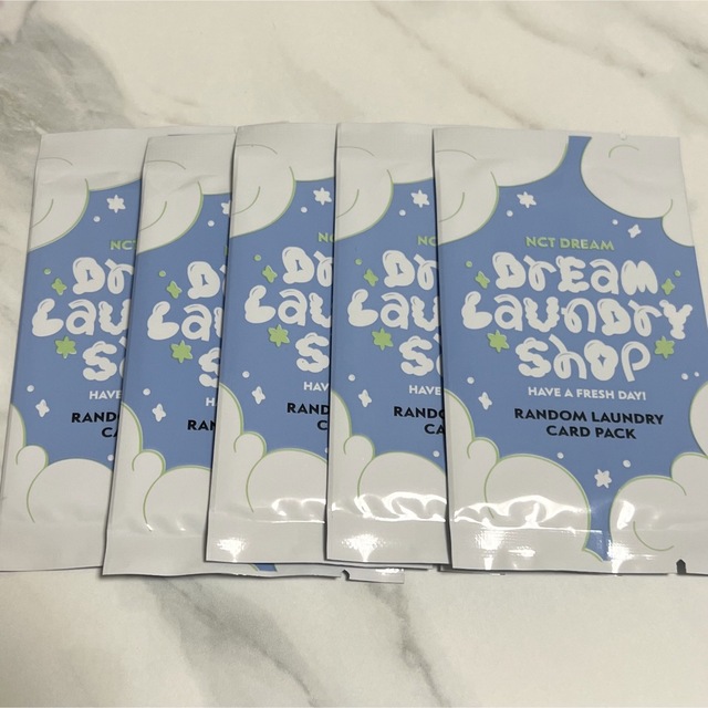NCT DREAM laundry shop ランダムトレカ　5パックセット