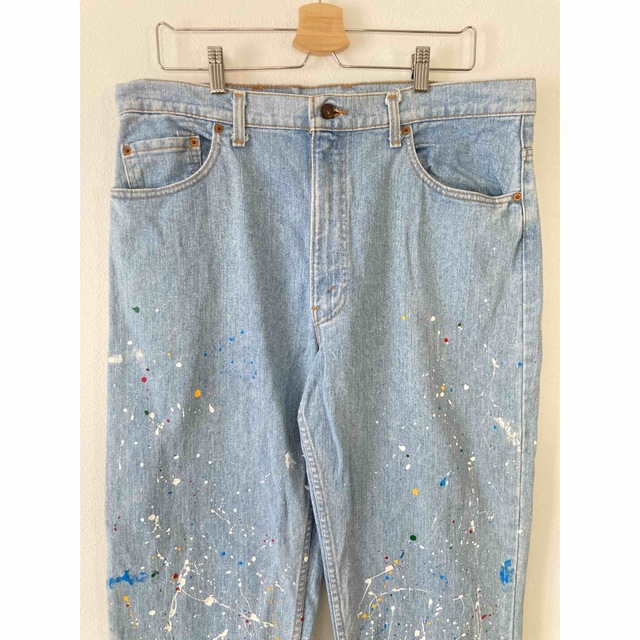 Levi's 550 リーバイス ペイントデニム ペイントジーンズ USA製
