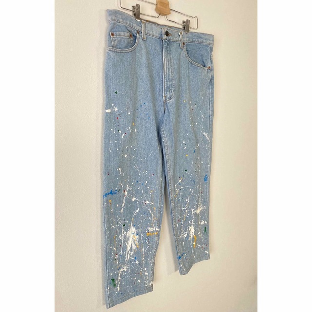 Levi's 550 リーバイス ペイントデニム ペイントジーンズ USA製