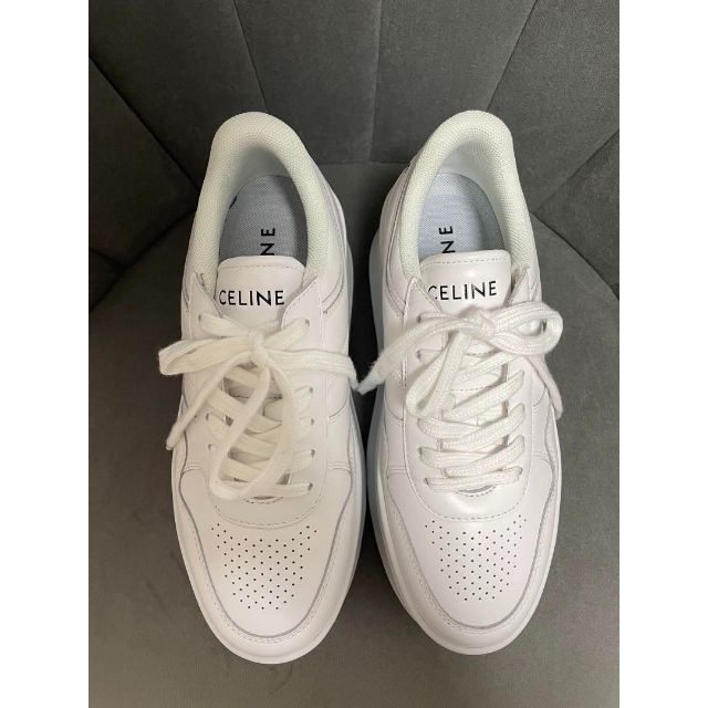 オンライン限定商品】 - celine セリーヌ ブロックスニーカーウェッジ