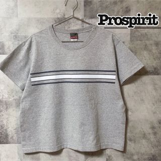 メイドインユーエスエー(MADE IN USA)のレディース　Tシャツ　USA製　Made in USA　Prospirit　古着(Tシャツ(半袖/袖なし))