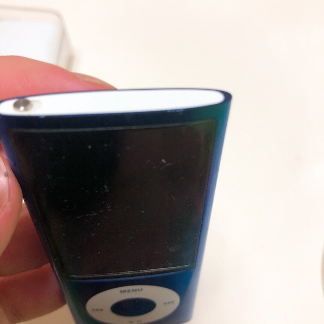 iPod(アイポッド)のiPod nano 16GB Blue スマホ/家電/カメラのオーディオ機器(ポータブルプレーヤー)の商品写真