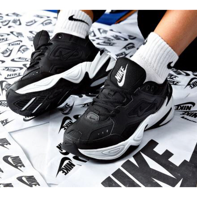 生産終了 NIKE M2K TEKNO BLACK OFF WHITE テクノ