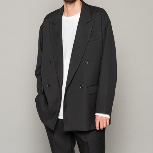 【セットアップ】オーバーサイズソフトジャケットRETORO POLYESTER | フリマアプリ ラクマ