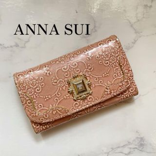 アナスイ(ANNA SUI)の【汚れあり】ANNA SUI アナスイ キーケース ピンク ゴールド(キーケース)